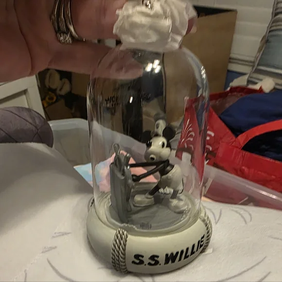 Disney Mickey Mouse S.S. Willie Ornament- Black and White NWT - Picture 7 of 11